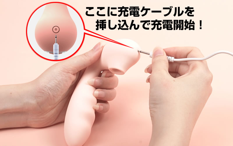 「ToyCod Tara X 2代目」充電方法