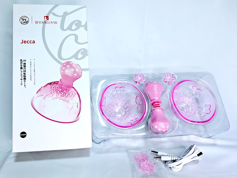 乳首責めバイブ「ToyCod Jecca（ジェッカ）」のパッケージ